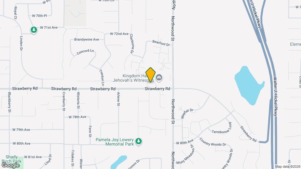 7520 Bearfoot Cir Map and Location Details