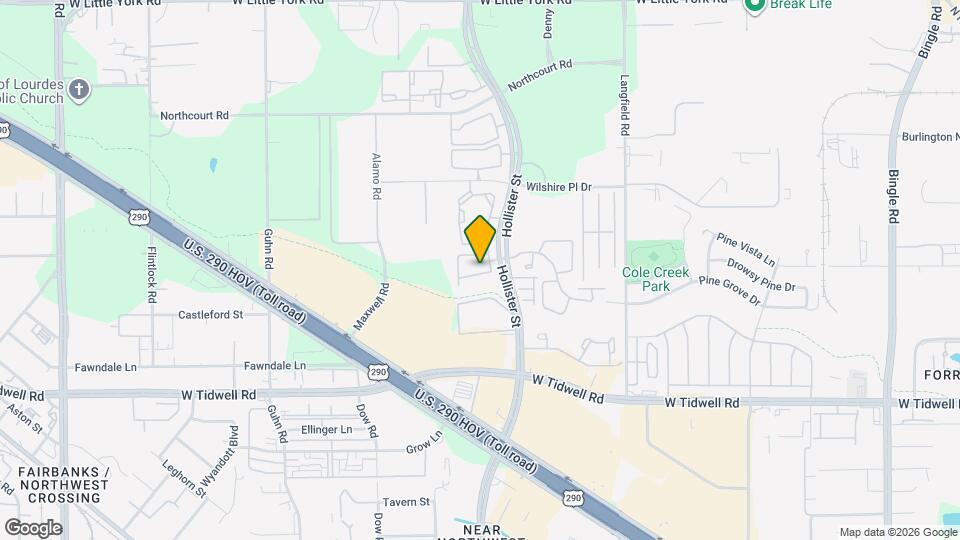 7522 S Linpar Ct Map and Location Details