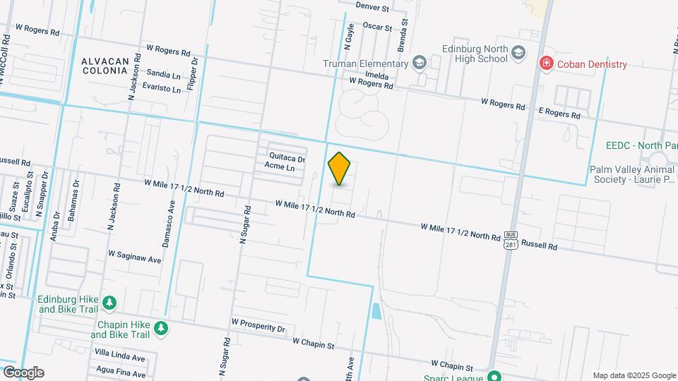 1028 W Ramses Ln Map and Location Details