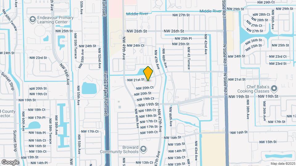 4740 NW 21st St Map and Location Details