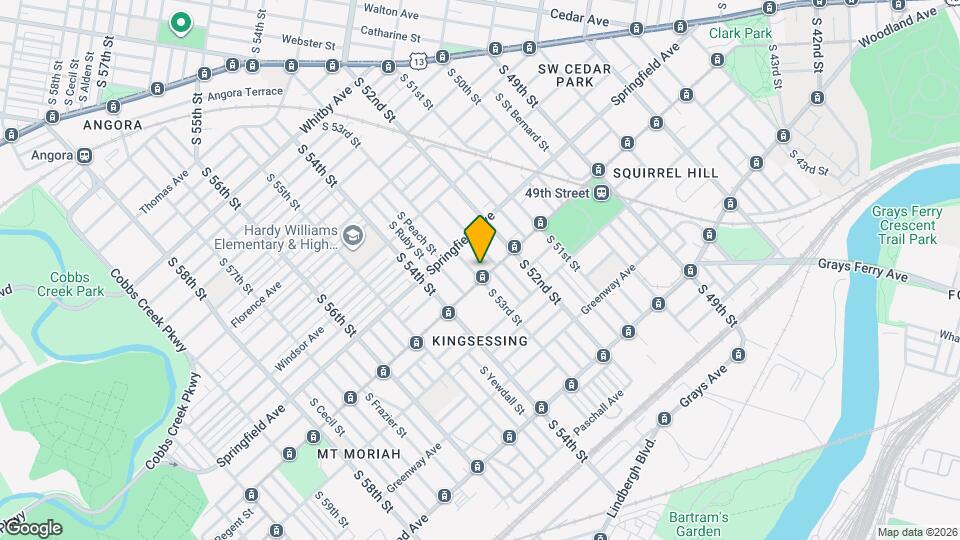 5243 Chester Ave Map and Location Details