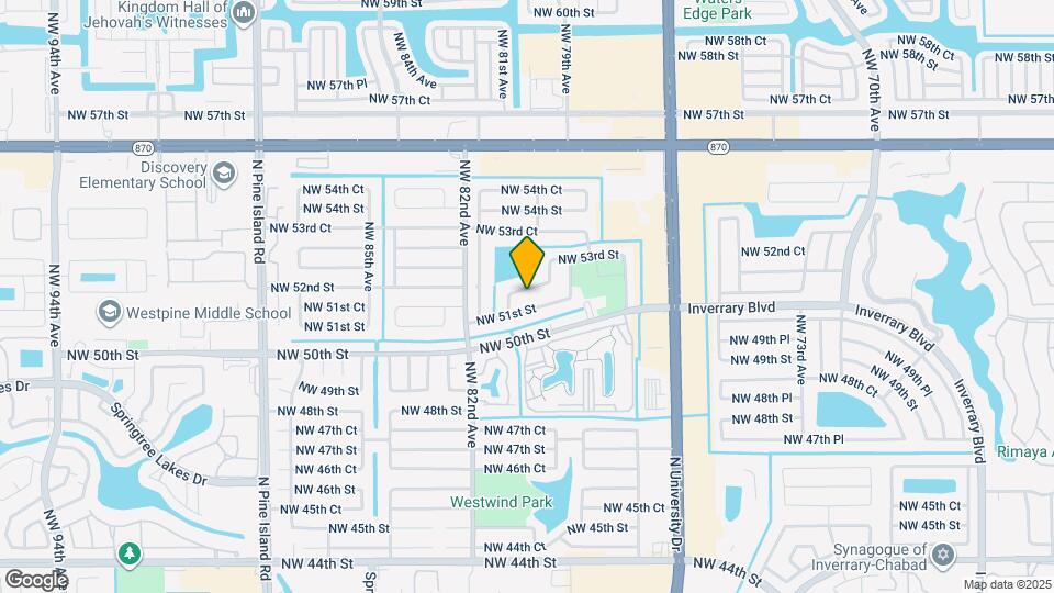 8060 NW 51st Ct Map and Location Details