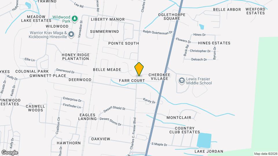 152 Cherokee Cir Map and Location Details