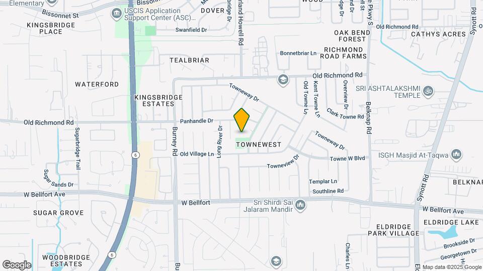 10327 Hollow Canyon Ct Map and Location Details