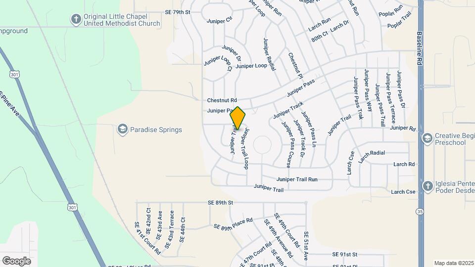 9 juniper traI Ln Map and Location Details