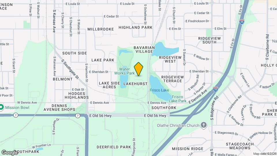628 S Lakehurst Dr Map and Location Details