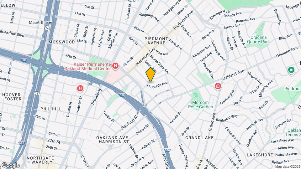 557 El Dorado Ave Mapa y Detalles de la Ubicación