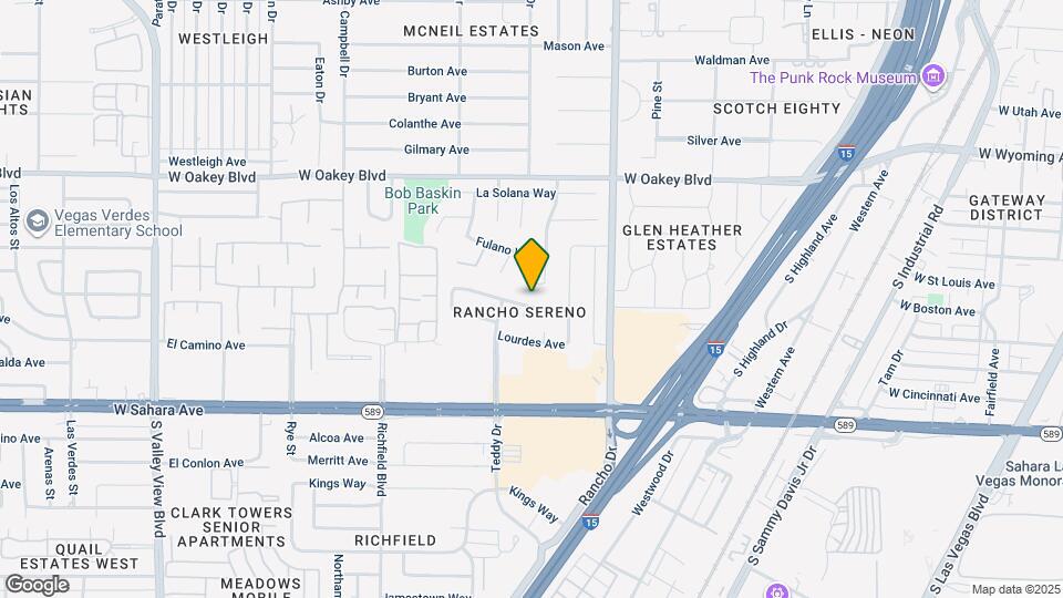 2600 Sidonia Ave Map and Location Details