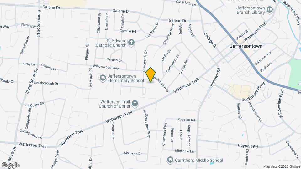 3706 Glenlea Way Map and Location Details