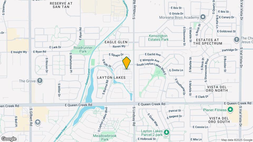 740 E Lark St Map and Location Details