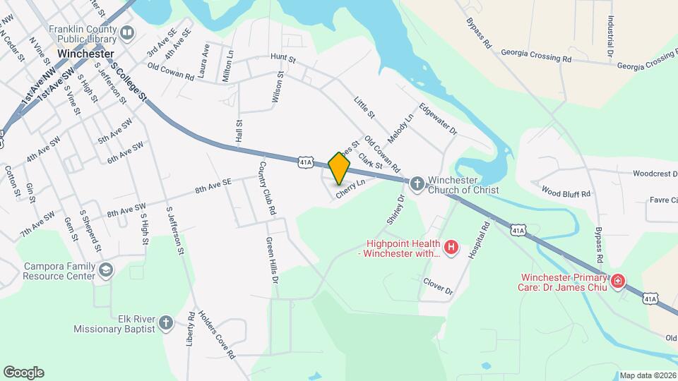 138 Cherry Ln Map and Location Details