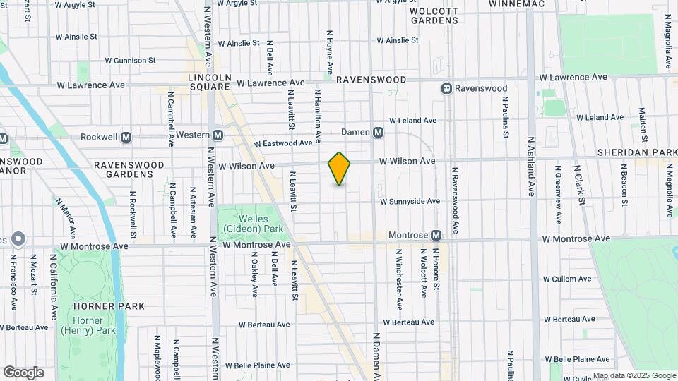 4516 N Seeley Ave Map and Location Details