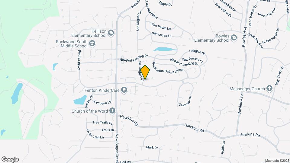 1405 San Miguel Ln Map and Location Details