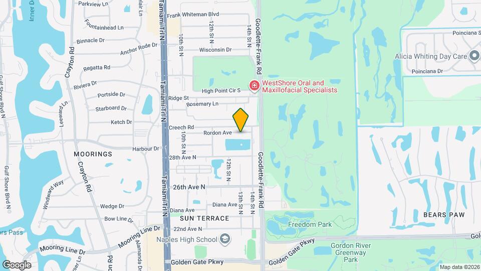 1354 Rordon Ave Map and Location Details