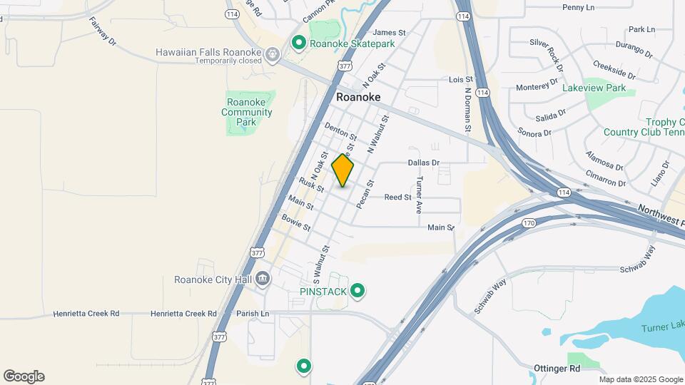 317 Rusk St Map and Location Details