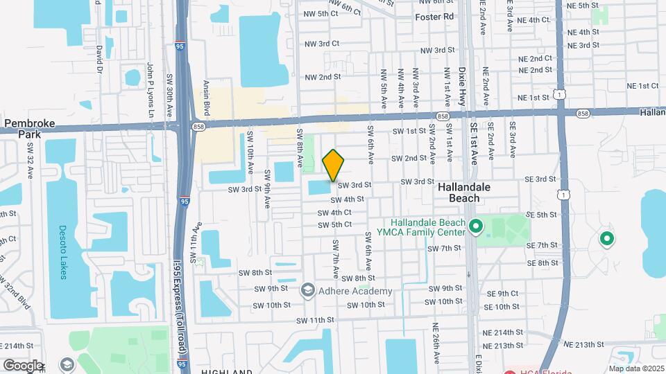 232 SW 7th Ave Map and Location Details