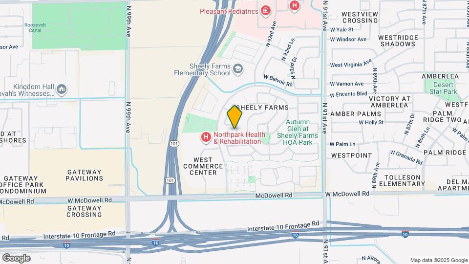 9420 W Hubbell St Map and Location Details