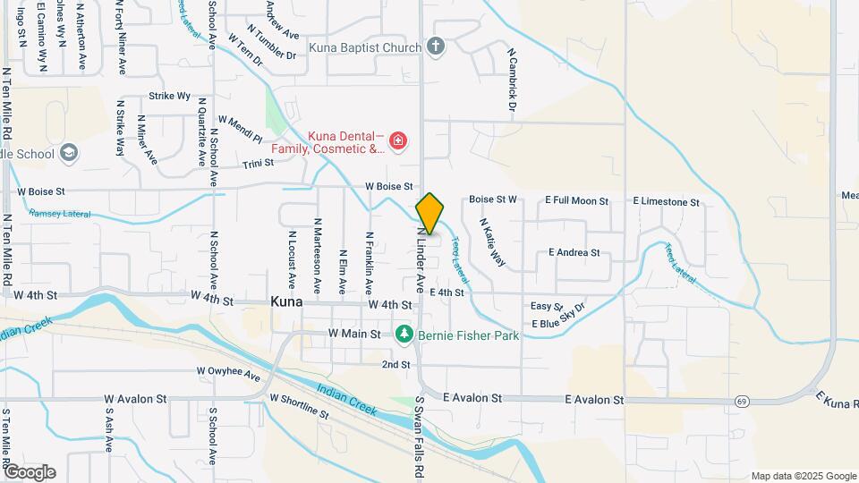 Kuna Valley Run Apartments Map and Location Details