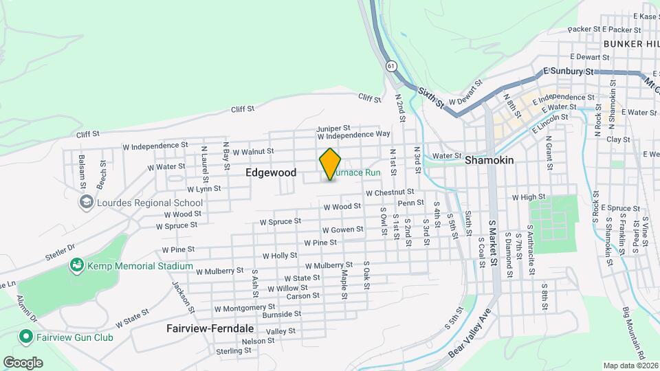 1016 W Lynn St Map and Location Details