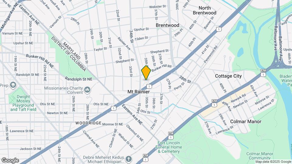 3800 35th St Map and Location Details