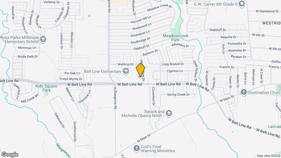 509 Hearthstone Dr Mapa y Detalles de la Ubicación