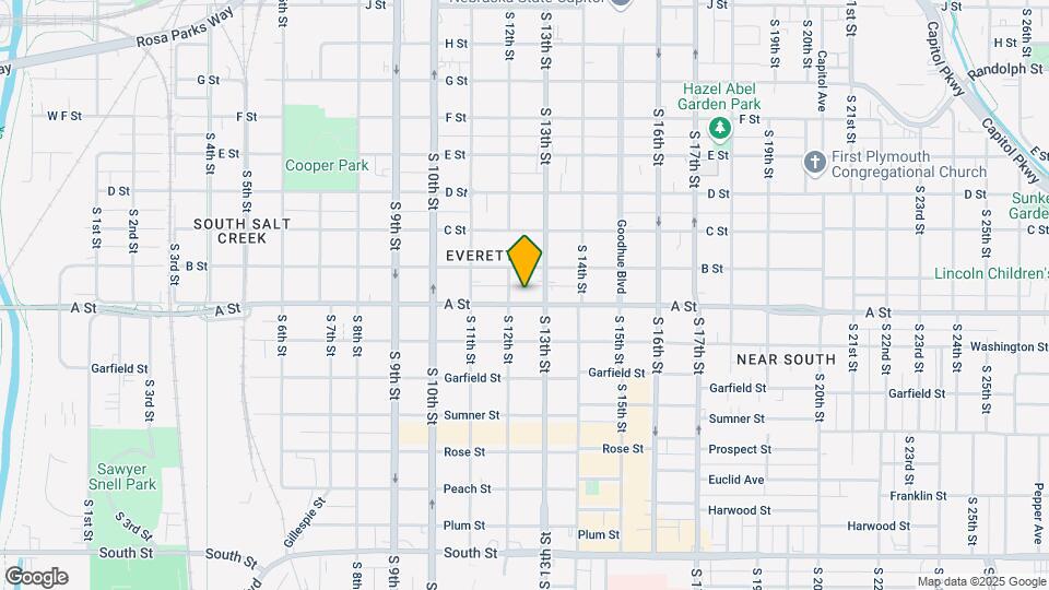 1222 A St Map and Location Details