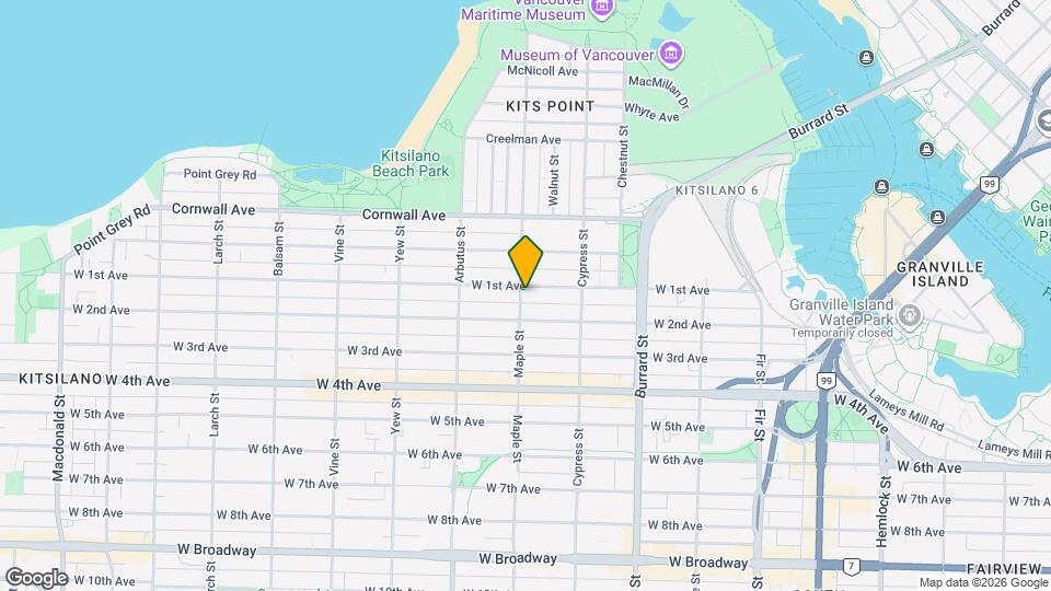 Sam Greer Place Co-op Map and Location Details