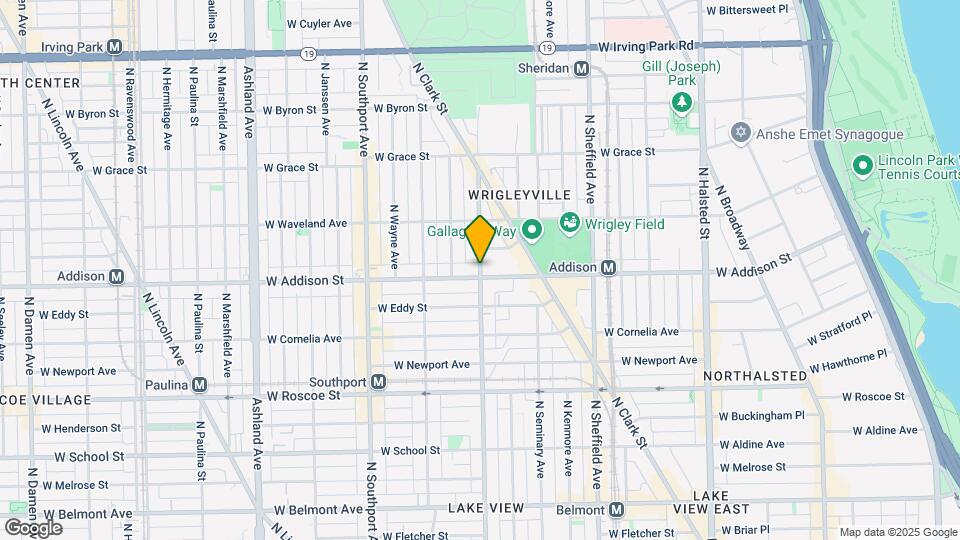 3610 N Racine Ave Map and Location Details