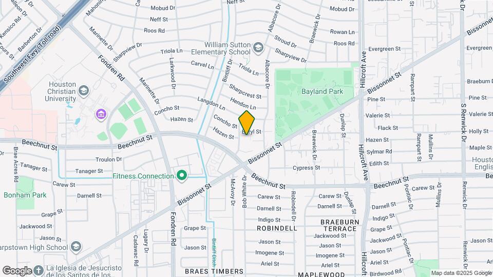 8110 Bob White Dr Map and Location Details