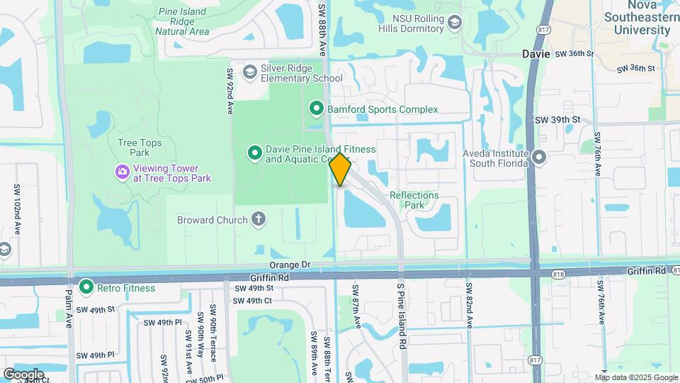 4192 SW 87th Terrace Map and Location Details