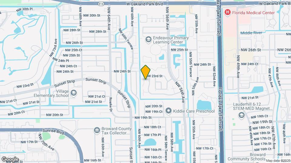 2240 NW 59th Way Map and Location Details