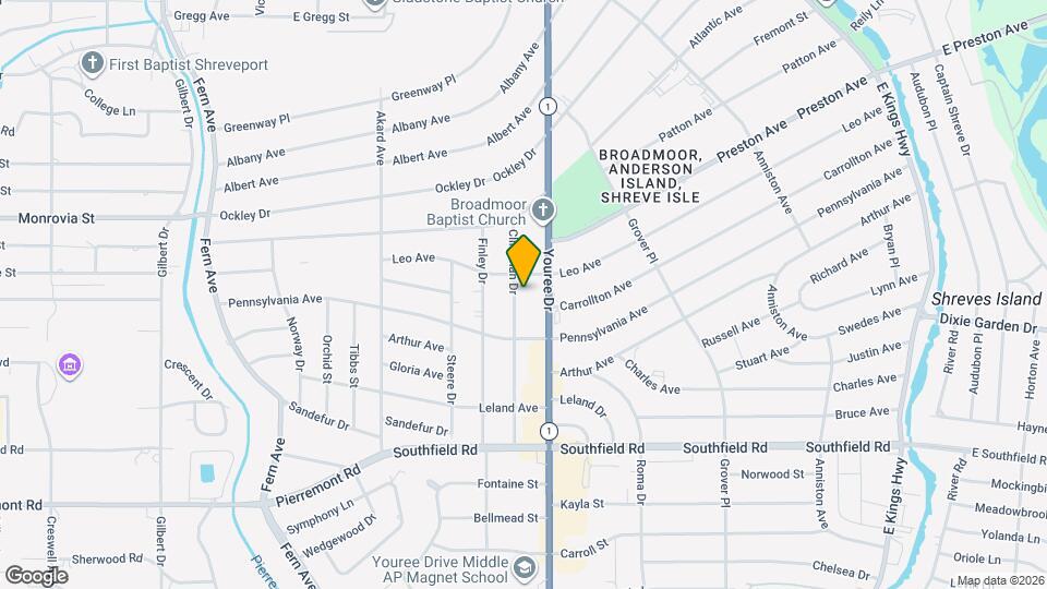 4309 Clingman Dr Map and Location Details