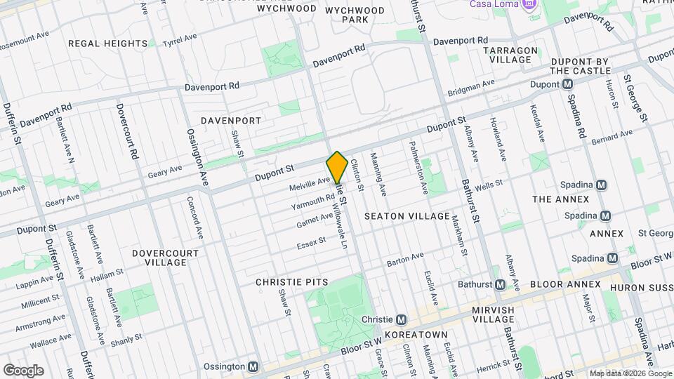 236 Christie St Map and Location Details