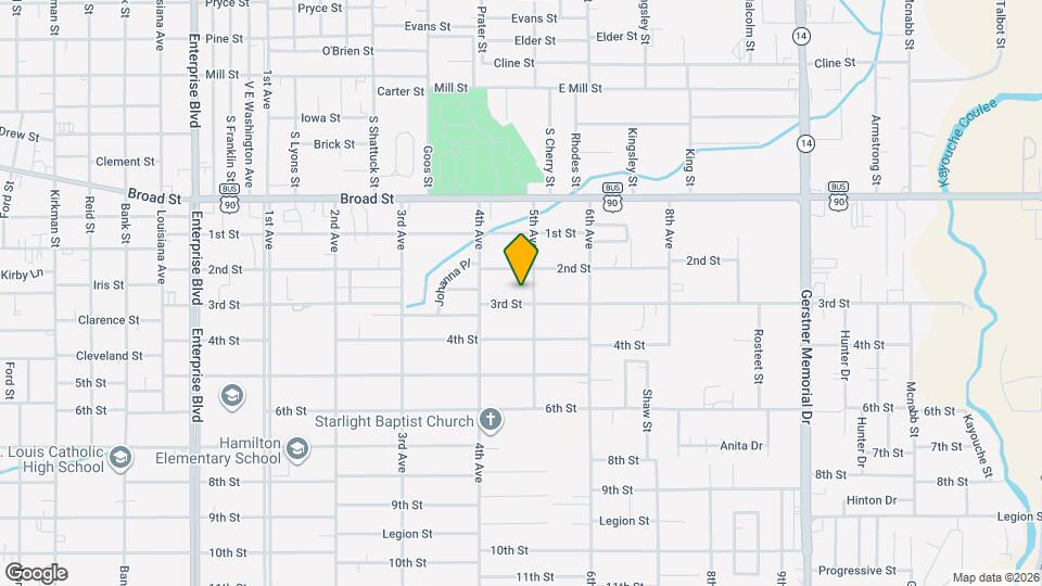 2031 3rd St Map and Location Details