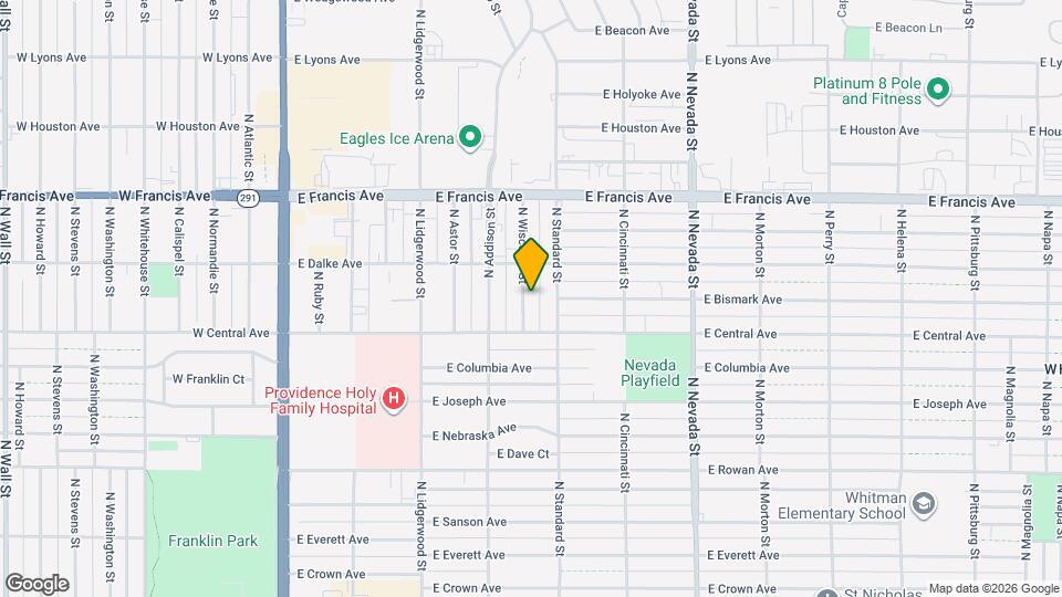 5930 N Wiscomb St Map and Location Details