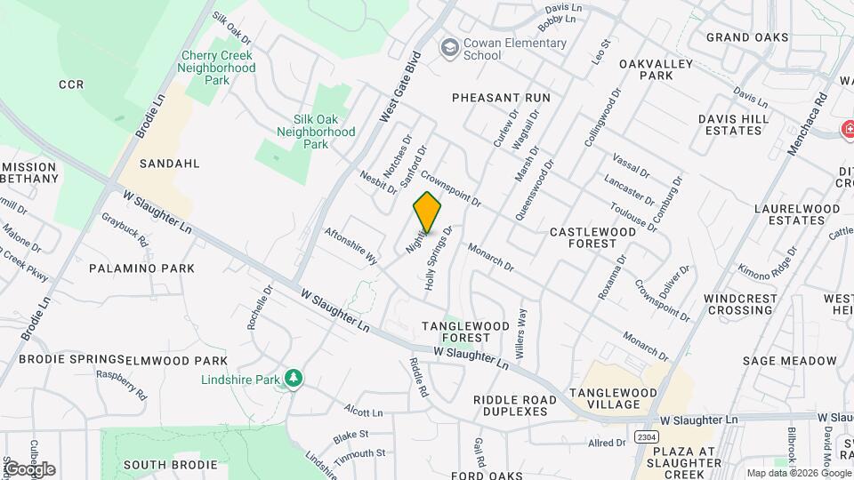 9703 Nightjar Dr Map and Location Details