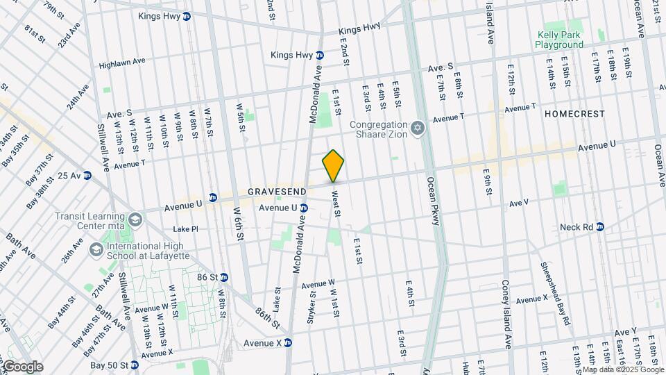 2125 West St Map and Location Details