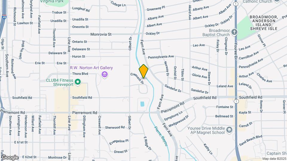 4747 Crescent Dr Map and Location Details