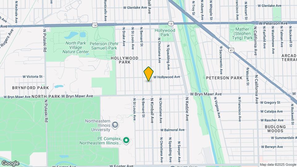 5642 N Kimball Ave Mapa y Detalles de la Ubicación