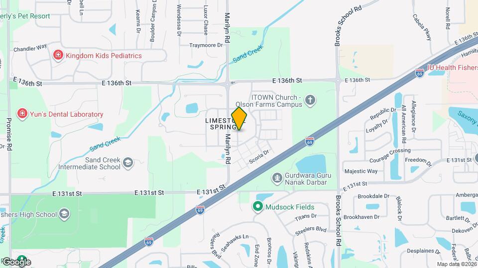 13325 White Granite Dr Map and Location Details