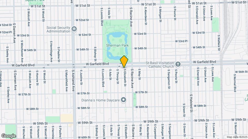 1235 W Garfield Blvd Map and Location Details