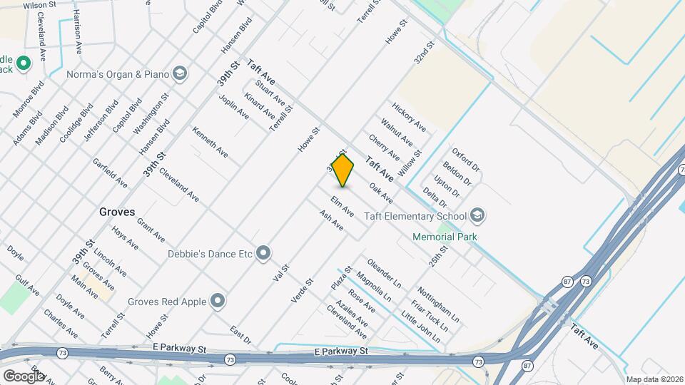 3211 Maple Ave Map and Location Details