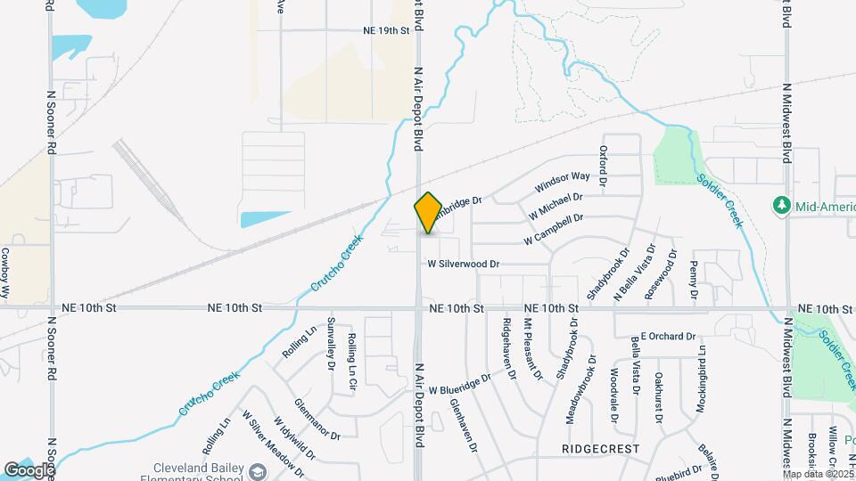 Midwest Pointe Apartments Map and Location Details