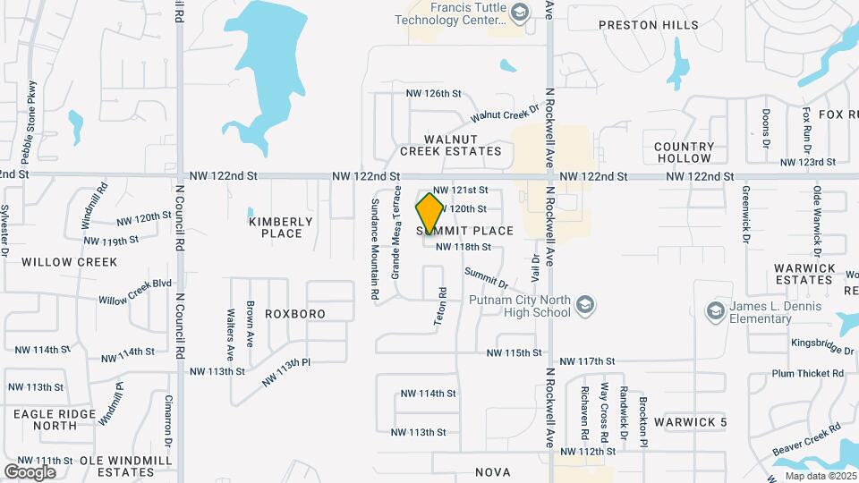 7325 NW 118th St Map and Location Details