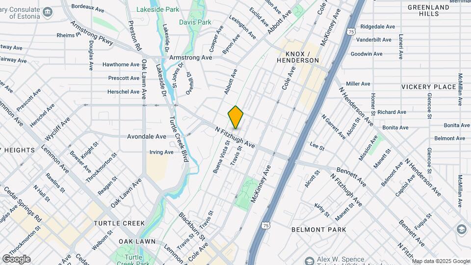 4206 Buena Vista St Map and Location Details