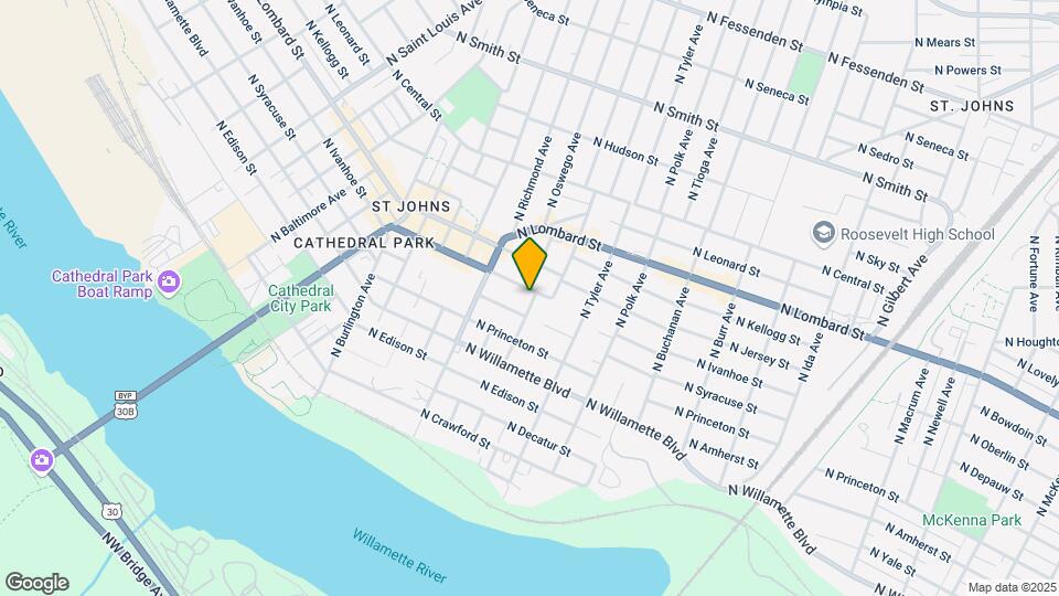 8040 N Ivanhoe St Mapa y Detalles de la Ubicación