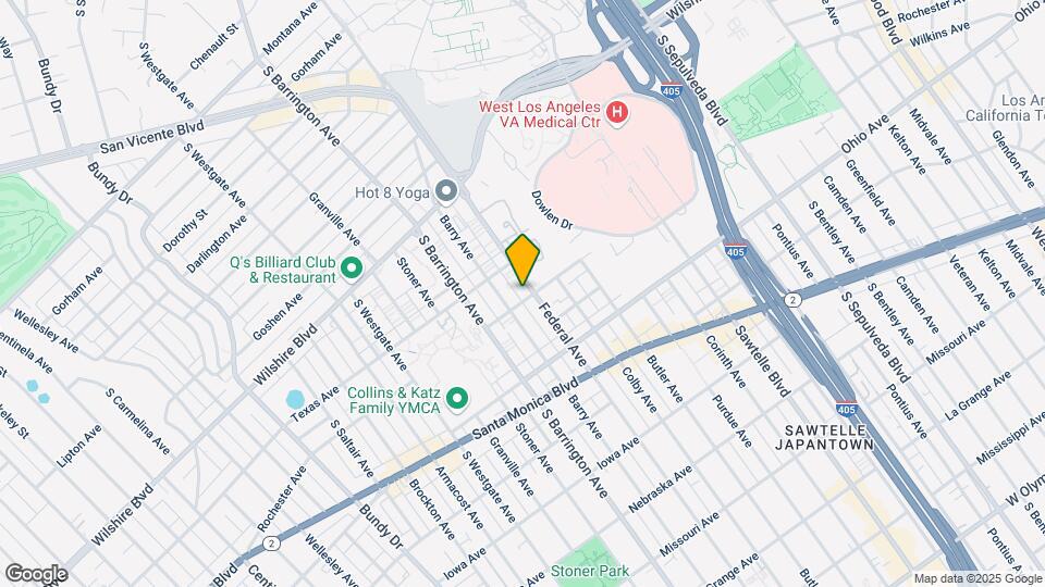 1333 Federal Ave Mapa y Detalles de la Ubicación