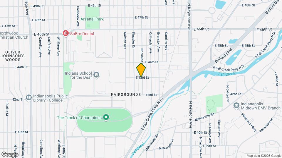 4260 Norwaldo Ave Map and Location Details