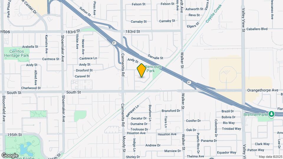 13527 Edgefield St Map and Location Details