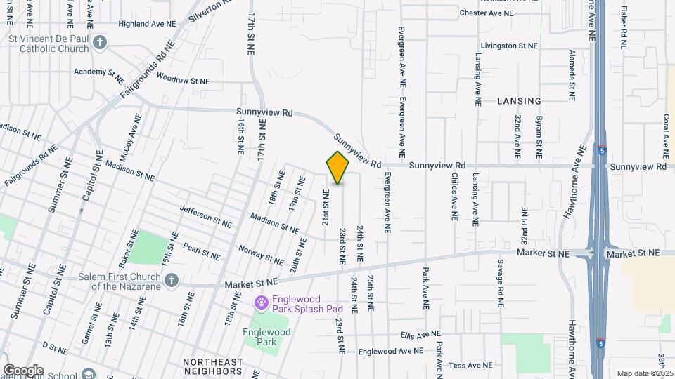 1945 23rd St NE Map and Location Details